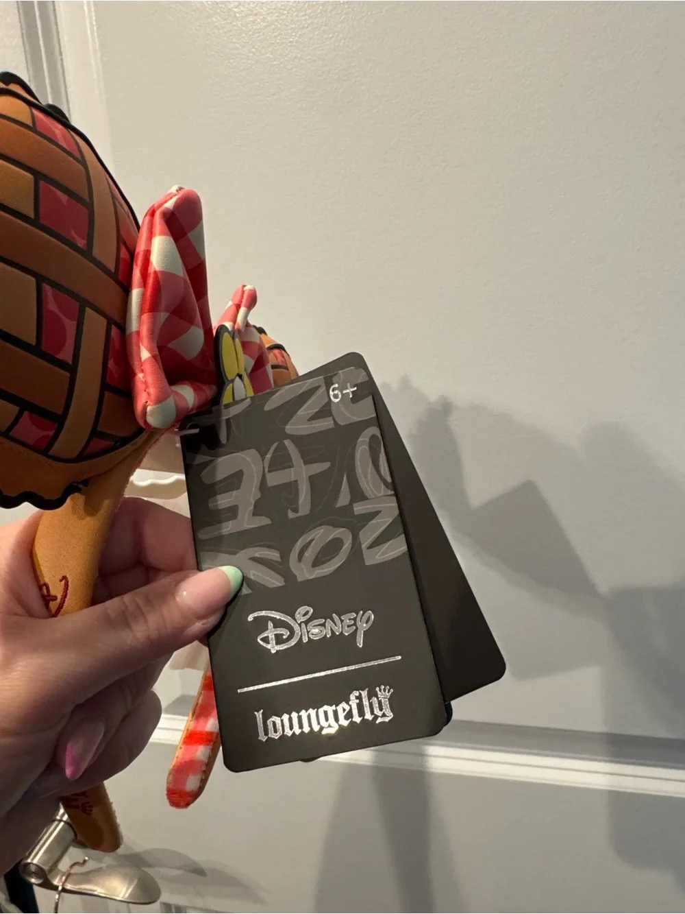 NWT! Loungefly Disney Mickey Mouse and Friends Picnic Ears Headband Scented